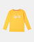 Super Combed Cotton Printed Full Sleeve T-Shirt - Spectra Yellow-1