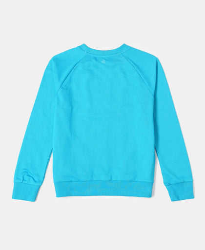 Super Combed Cotton French Terry Graphic Printed Sweatshirt - Sky Dive-2