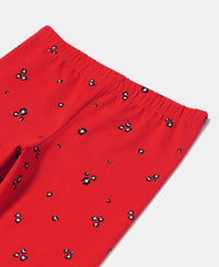 Super Combed Cotton Elastane Three Quarter Leggings - Assorted-3