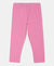 Super Combed Cotton Elastane Three Quarter Leggings - Pink Carnation-1