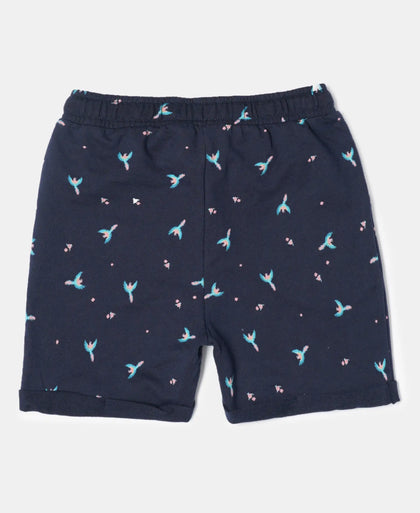 Super Combed Cotton French Terry Printed Shorts - Assorted Prints-2