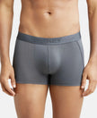 Tencel Micro Modal Cotton Elastane Solid Trunk with Natural StayFresh Properties - Gun Metal-1