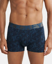 Tencel Micro Modal Elastane Printed Trunk with Natural StayFresh Properties - Potent Purple-1