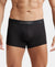 Supima Cotton Elastane Solid Trunk with Ultrasoft Waistband - Black-1