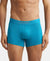 Supima Cotton Elastane Solid Trunk with Ultrasoft Waistband - Ocean Depth-1