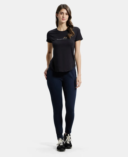 Super Combed Cotton Rich Elastane Slim Fit Jeggings With Pockets - Navy Blazer-4
