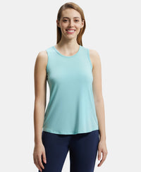 Environment Friendly Lyocell Relaxed Fit Tank Top - Aqua Haze-1