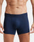 Tactel Microfiber Elastane Solid Brief with Moisture Move Properties - Ocean Depth-1