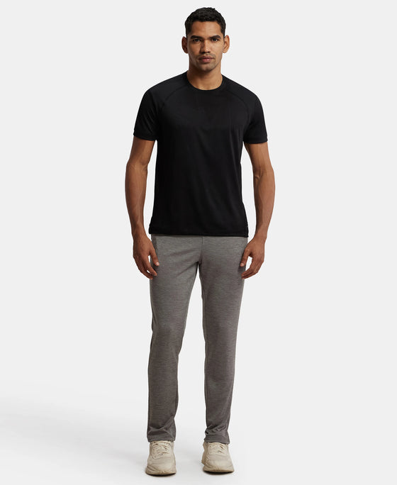 Lightweight Microfiber Trackpant with Zipper Pockets and StayFresh Treatment - Performance Grey-4
