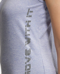 Microfiber Fabric Graphic Printed Tank Top With Breathable Mesh - Even Tide-7