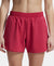 Microfiber Elastane Double Layered Woven Fabric Regular Fit Shorts with Zipper Pockets - Granita-1