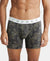 Super Combed Cotton Elastane Printed Boxer Brief with Ultrasoft Waistband - Black-1