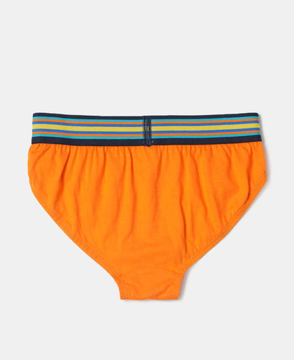 Super Combed Cotton Solid Brief with Ultrasoft Waistband - Assorted Colors (Pack of 2)