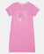 Super Combed Cotton Graphic Printed Dress - Wild Orchid-1