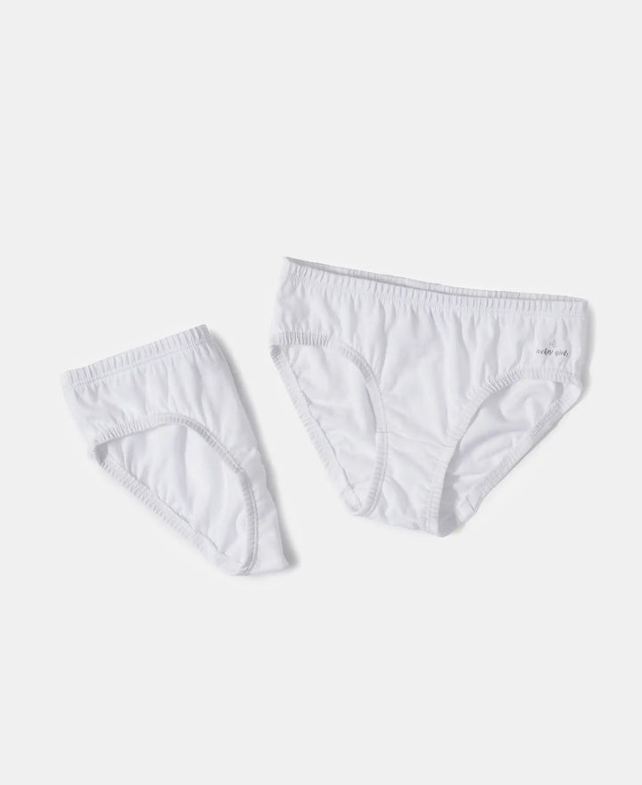 Super Combed Cotton Panty with Ultrasoft Waistband - White-6