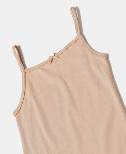 Super Combed Cotton Rib Fabric Camisole with Regular Straps - Skin-4