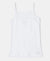 Super Combed Cotton Rib Fabric Camisole with Regular Straps - White-1