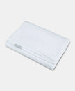 Cotton Terry Ultrasoft and Durable Solid Bath Towel - White-1