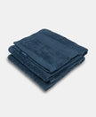 Cotton Terry Ultrasoft and Durable Solid Hand Towel - Navy-1