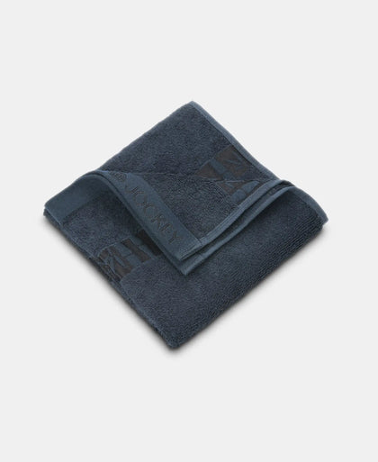 Bamboo Cotton Blend Terry Ultrasoft and Durable Hand Towel with Natural StayFresh Properties - Navy-3