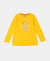 Super Combed Cotton Graphic Printed Full Sleeve T-Shirt - Spectra Yellow-1