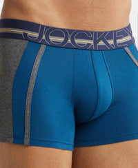 Super Combed Cotton Elastane Solid Trunk with Ultrasoft Waistband - Poseidon-6