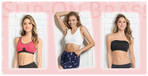 Summer Friendly Slip-On Bras