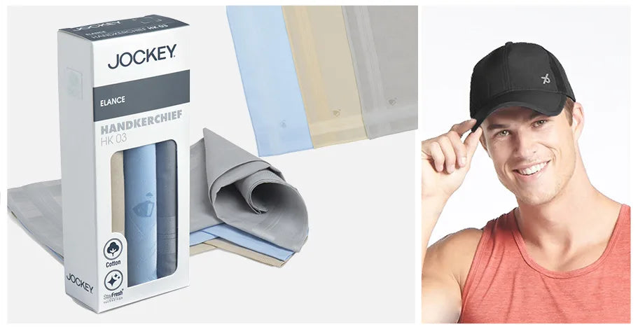Accessorizing 101: Handkerchiefs and Caps from Jockey