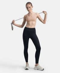 Wirefree Non Padded Super Combed Cotton Elastane Stretch Full Coverage Slip-On Active Bra with Wider Straps and Moisture Move Treatment - Mocha