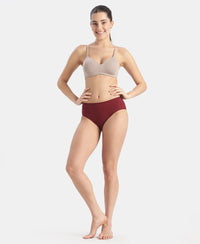 High Coverage Super Combed Cotton Hipster With Concealed Waistband and StayFresh Treatment - Dark Assorted (Pack of 5)