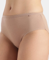 High Coverage Super Combed Cotton Hipster With Concealed Waistband and StayFresh Treatment - Dark Assorted (Pack of 5)