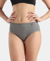 High Coverage Super Combed Cotton Hipster With Concealed Waistband and StayFresh Treatment - Dark Assorted (Pack of 5)