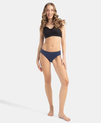 Medium Coverage Super Combed Cotton Bikini With Concealed Waistband and StayFresh Treatment - Dark Assorted (Pack of 5)