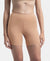 High Coverage Super Combed Cotton Elastane Stretch Shorties With Concealed Waistband - Almondine