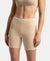 High Coverage Super Combed Cotton Elastane Stretch Shorties With Concealed Waistband - Skin-1