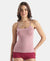 Micro Modal Elastane Stretch Camisole with Adjustable Straps and StayFresh Treatment - Lilas