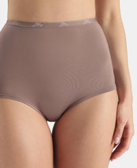 Full Coverage Micro Modal Elastane Stretch Boy Shorts with StayFresh Treatment - Deep Taupe