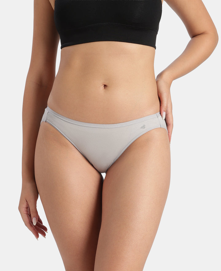 Medium Coverage TENCEL™ Micro Modal Elastane Stretch Bikini With Ultrasoft Waistband - Assorted (Pack of 3)