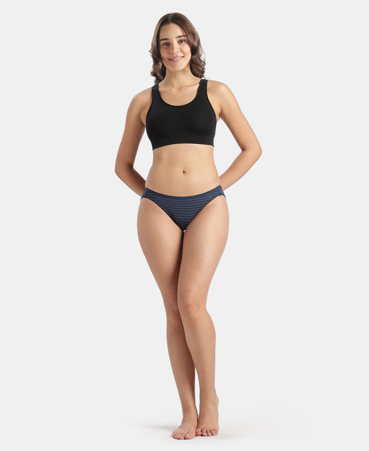 Medium Coverage TENCEL™ Micro Modal Elastane Stretch Bikini With Ultrasoft Waistband - Assorted (Pack of 3)