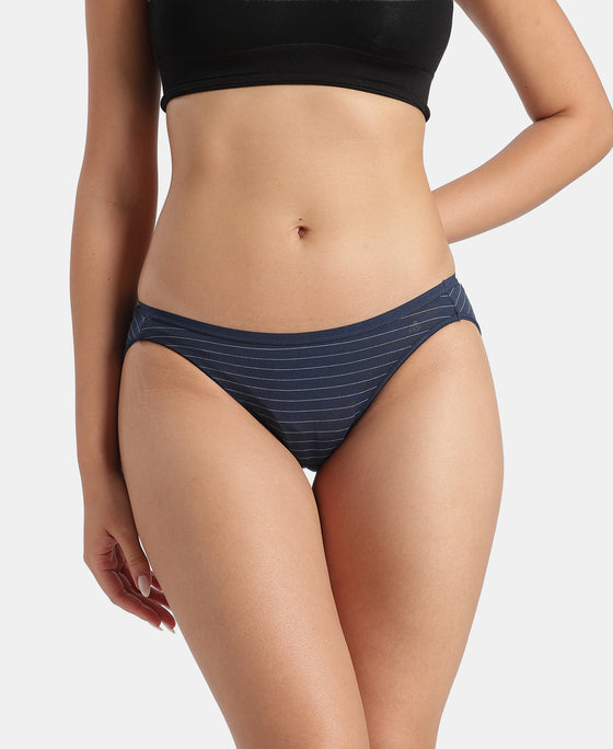 Medium Coverage TENCEL™ Micro Modal Elastane Stretch Bikini With Ultrasoft Waistband - Assorted (Pack of 3)