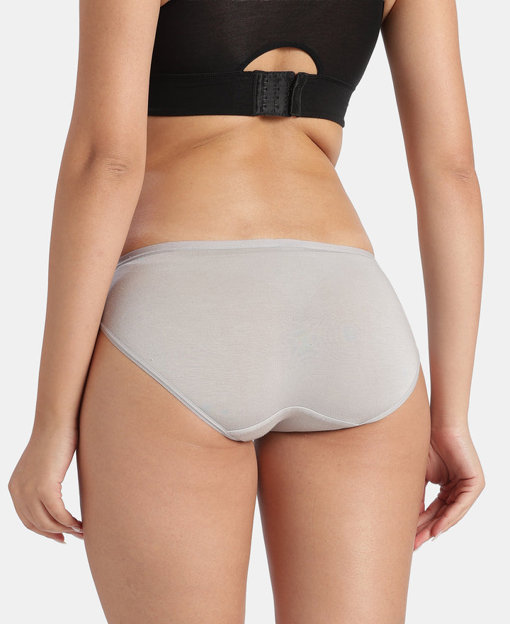 Medium Coverage TENCEL™ Micro Modal Elastane Stretch Bikini With Ultrasoft Waistband - Assorted (Pack of 3)