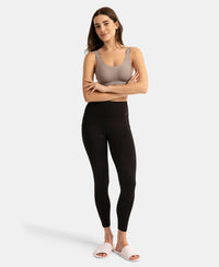 Wirefree Unicup Design Padded Soft Touch Microfiber Elastane High Coverage Bonded Tech T-Shirt Bra - Grey