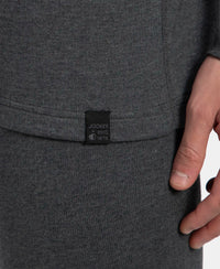 Super Combed Cotton Rich Brushed Fabric Full Sleeved Thermal Undershirt with StayWarm Technology - Charcoal Melange
