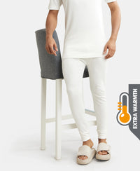 Extra Warmth Super Combed Cotton Rich Thermal Long Johns with StayWarm Technology - Off White