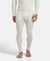 Super Combed Cotton Rich Brushed Fabric Thermal Long John with StayWarm Technology - Off White