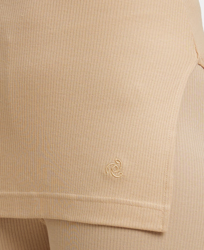 Super Combed Cotton Rich Thermal Tank Top with StayWarm Technology - Skin