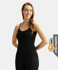 Extra Warmth Super Combed Cotton Rich Thermal Camisole with StayWarm Technology - Black