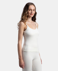 Super Combed Cotton Rich Brushed Thermal Camisole with StayWarm Technology - Off White