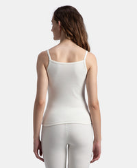 Super Combed Cotton Rich Brushed Thermal Camisole with StayWarm Technology - Off White