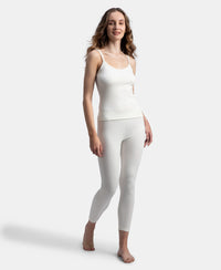 Super Combed Cotton Rich Brushed Thermal Camisole with StayWarm Technology - Off White